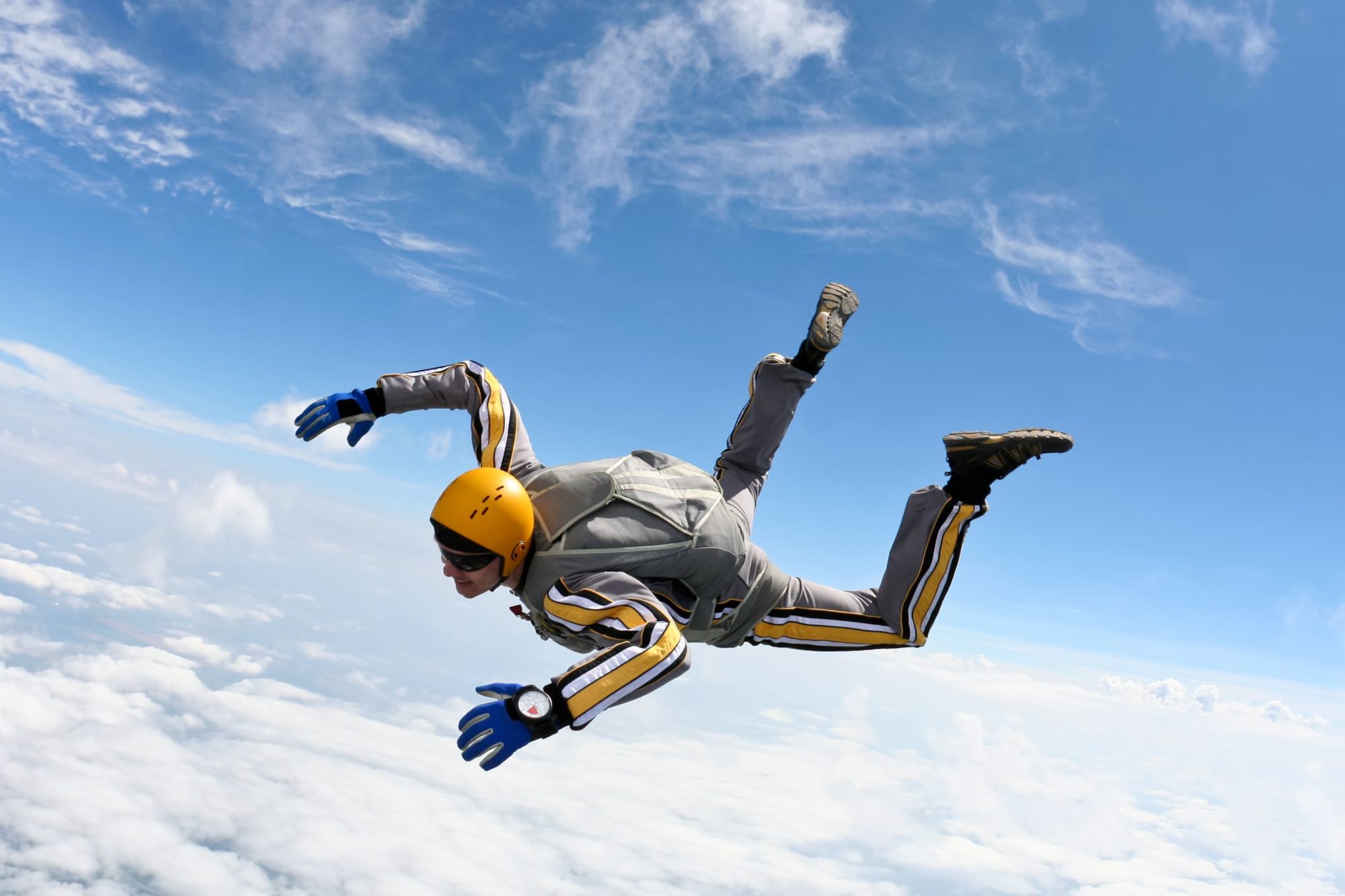 sport keuring parachute springen bij de sportarts van sport medisch centrum papendal